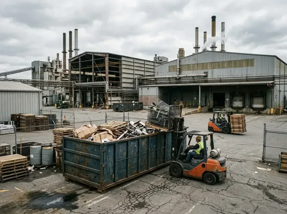 industrial-factory-scrap-conta-003 — frequently asked questions, Cheap Roll-off Dumpster Rentals in Fairdale, PA